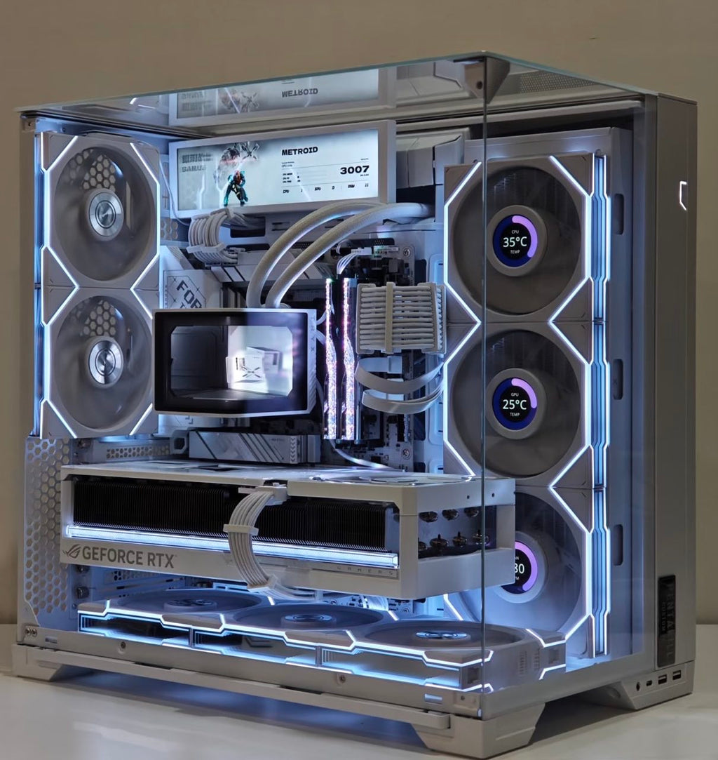 Extreme Powerhouse with Lianli set!  AMD Ryzen 7 9800X3D/64G RAM/2T NVMe SSD/RTX 5090 32G!