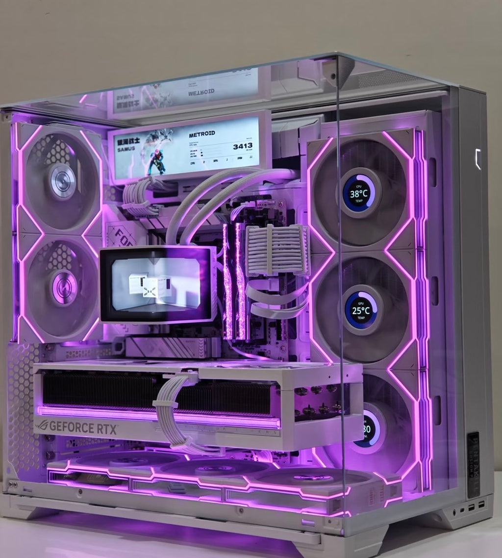 Extreme Powerhouse with Lianli set!  AMD Ryzen 7 9800X3D/64G RAM/2T NVMe SSD/RTX 5090 32G!