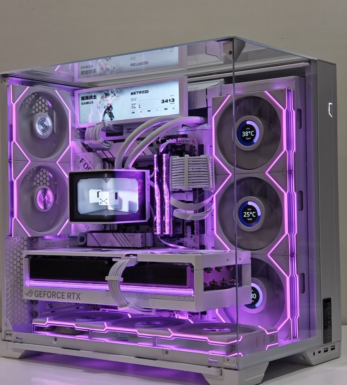 Extreme Powerhouse with Lianli set!  AMD Ryzen 7 9800X3D/64G RAM/2T NVMe SSD/RTX 5090 32G!