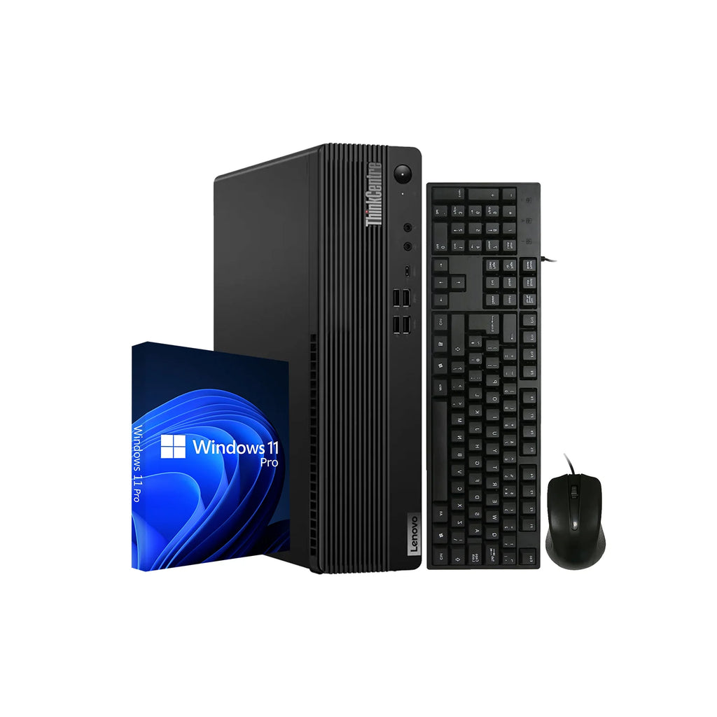 Lenovo ThinkCentre M80s SFF PC High-Performance Desktop Computer, Intel Core i5 - 10th Gen CPU, 8GB DDR4 RAM, 256GB SSD, Windows 11 Pro